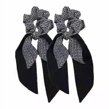 简应舒 蝴蝶结大肠百搭发绳扎马尾皮筋 布艺 发圈 女款