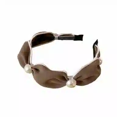 简应舒 复古法式气质 洗脸宽边碎发 布艺 发箍 女款