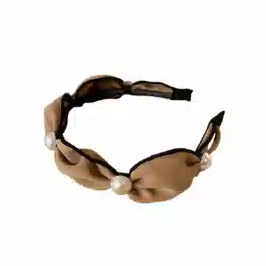 简应舒 复古法式气质 洗脸宽边碎发 布艺 发箍 女款