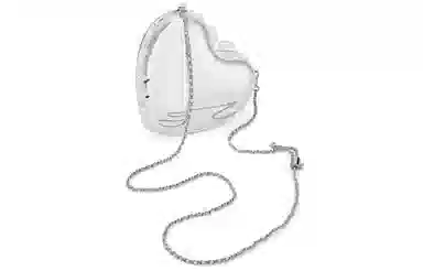 CHARLES&KEITH Chain Heart Shoulder Bag