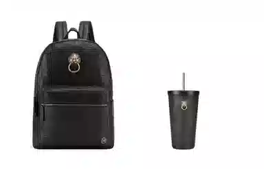 Chusu Black Backpack