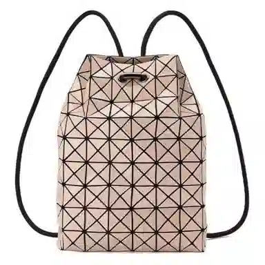 Issey Miyake PVC Backpack Coffee