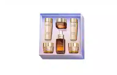 雅诗兰黛 七夕限定爱无边际眼面礼盒护肤套装 紧致修护补水 六件套