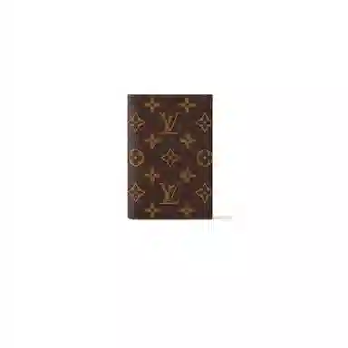 Louis Vuitton Canvas Passport Holder Brown