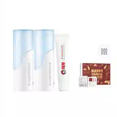 珂岸 男士护肤礼盒三件套洁面水乳  控油保湿抗皱