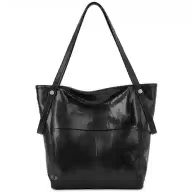 VENOF Leather Bucket Bag