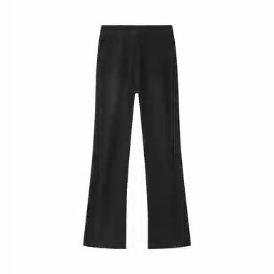 敦煌博物馆 美式复古废土风垂感舒适简约水洗做旧黄泥染微喇牛仔裤 男女同款