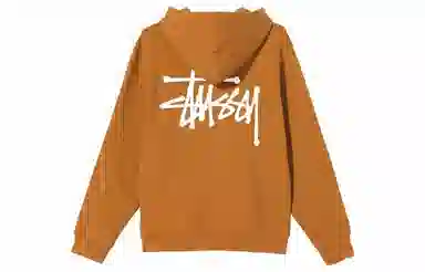 Stussy SS22 Basic Stussy Zip Hood Logo