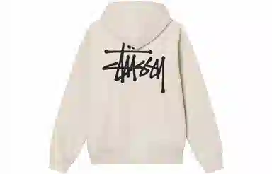 Stussy SS22 Basic Stussy Zip Hood Logo