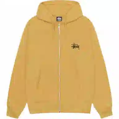 Stussy SS22 Basic Stussy Zip Hood Logo