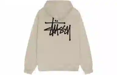 Stussy SS22 Basic Stussy Zip Hood Logo