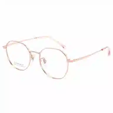 佐川 厚边近视镜 复古文艺百搭 大脸显脸小 可配防蓝光变色 纯钛 不规则形 光学镜架 男女同款情侣款