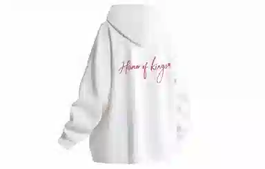 王者荣耀 女蜗补天款蛇年 本命年战袍字体印花保暖学生党日常学院风百搭落肩无性别休闲宽松多巴胺连帽长袖卫衣 男女同款