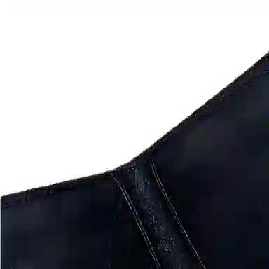 Bottega Veneta Intreccio Ostrich Card Holder Black