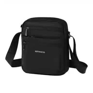 SEPTWOLVES Crossbody Bag Black