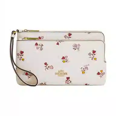 COACH Double Zip Wallet