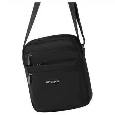 SEPTWOLVES Crossbody Bag Black