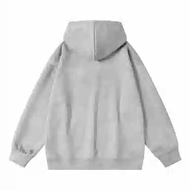 大卫贝肯 美式复古搞怪倒霉熊字母印花休闲百搭落肩套头长袖连帽卫衣 男女同款