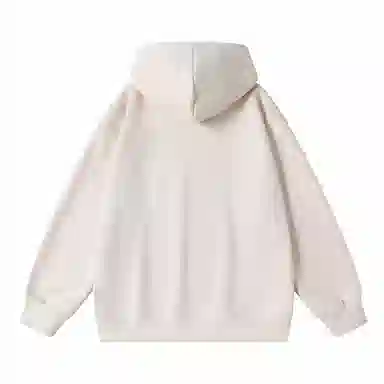 大卫贝肯 美式复古搞怪倒霉熊字母印花休闲百搭落肩套头长袖连帽卫衣 男女同款