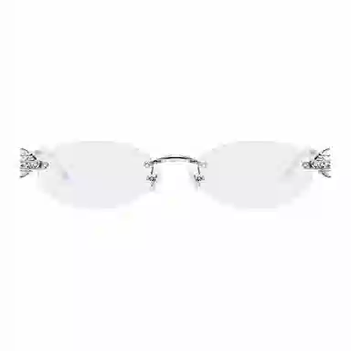 GENTLE MONSTER Silver Optical Frame