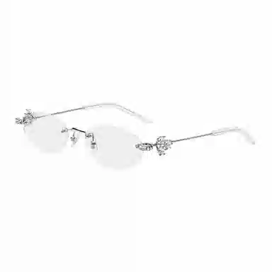 GENTLE MONSTER Silver Optical Frame