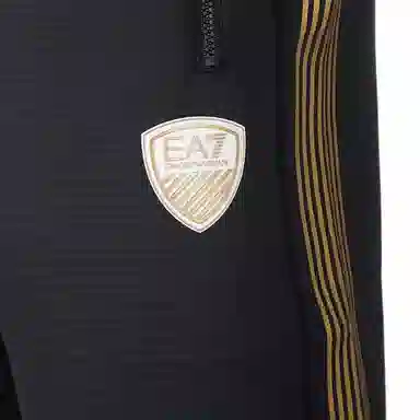 Emporio Armani EA7 Coal Black Shorts