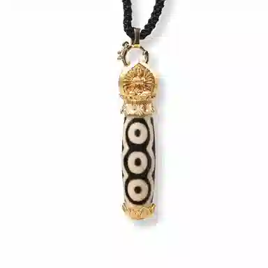 天台山 圣品天珠古法民族风转运好运 玛瑙 玉石吊坠 男女同款情侣款