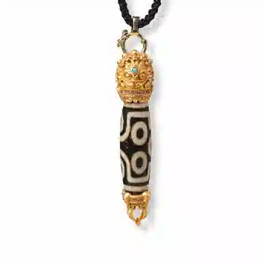 天台山 圣品天珠古法民族风转运好运 玛瑙 玉石吊坠 男女同款情侣款