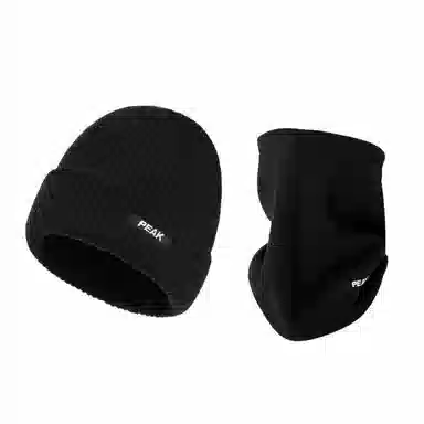 匹克 保暖亲肤加绒加厚护耳骑车毛线防寒针织 腈纶 绒线帽 男女同款情侣款
