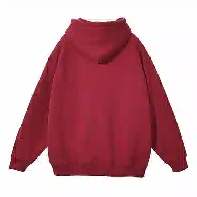 【dme】 美式设计款个性字母印花宽松连帽百搭休闲青少年中性风卫衣 男女同款