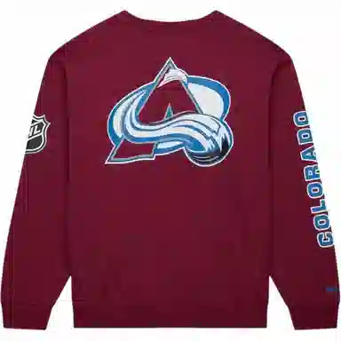 Mitchell Ness Colorado Avalanche There Back