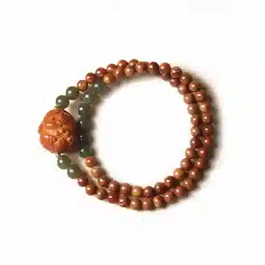 書卓 国风民族风 转运珠 平安喜乐上岸发财高级感新中式文玩念珠平安福#好运 库克 手串 男女同款情侣款