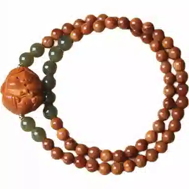 書卓 国风民族风 转运珠 平安喜乐上岸发财高级感新中式文玩念珠平安福#好运 库克 手串 男女同款情侣款