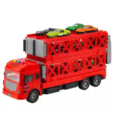 简普森 竞速双轨货柜车 成品模型