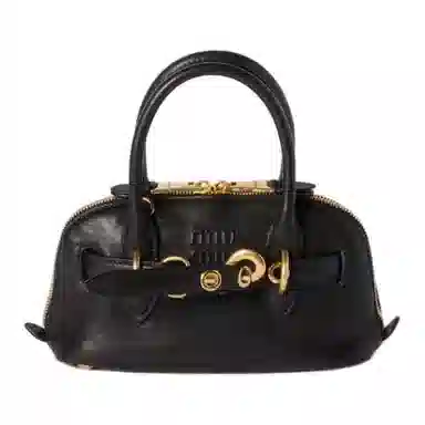 Miu Miu Aventure Mini Bag Black