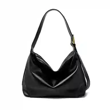 老人头 复古质感休闲简约日常 合成革 单肩包 大号 男女同款情侣款 多色