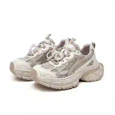 金佰川 厚底百搭潮流时尚 耐磨 低帮 老爹鞋 女