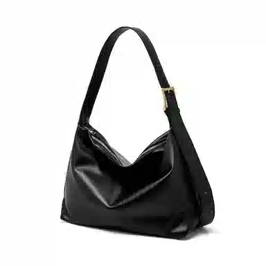 老人头 复古质感休闲简约日常 合成革 单肩包 大号 男女同款情侣款 多色