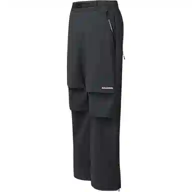 Salomon Straight Leg Pants Black