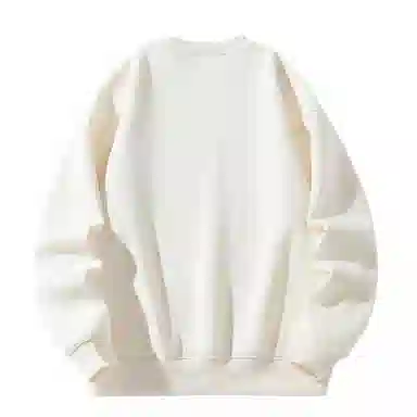 大卫贝肯 美式复古简约宽松休闲圆领长袖卫衣 男女同款 西瓜粉