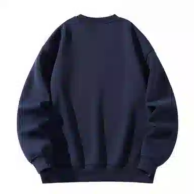 大卫贝肯 美式复古简约宽松休闲圆领长袖卫衣 男女同款 西瓜粉