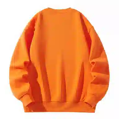 大卫贝肯 美式复古简约宽松休闲圆领长袖卫衣 男女同款 西瓜粉