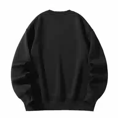 大卫贝肯 美式复古简约宽松休闲圆领长袖卫衣 男女同款 西瓜粉