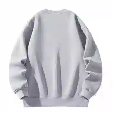 大卫贝肯 美式复古简约宽松休闲圆领长袖卫衣 男女同款 西瓜粉