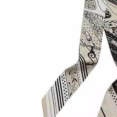 Hermes Amazon Celebration Bandana Twilly Silk Scarf