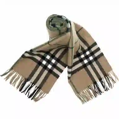 Burberry Check Wool Scarf