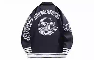 FireMonkey Cartoon Patchwork Jacket
