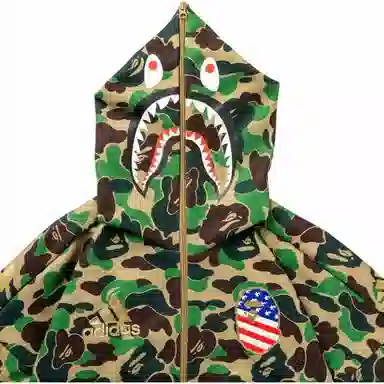 adidas x BAPE SB Shark Hoodie