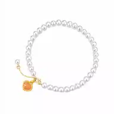 六福珠宝 糖果心情黄金珐琅工艺挂坠定价 足金 吊坠 女款