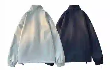 王者荣耀 梦奇款 双面穿拼接美式嘻哈街头撞色高街字母趣味卡通印花立领户外防风休闲宽松舒适飞行员教练夹克外套 男女同款